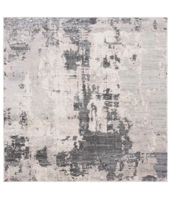 Safavieh Whisper Grey / Light Beige WHS820 6 ft. 7 in. X 6 ft. 7 in. Round Rug