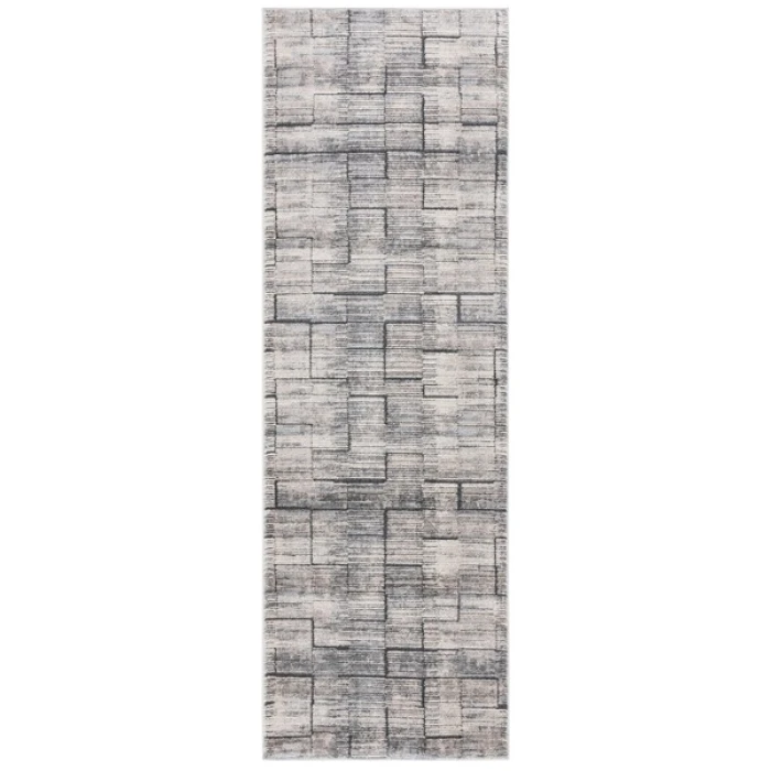 Safavieh Whisper Grey / Light Beige WHS822 2 ft. 6 in. X 8 ft. Runner Rug