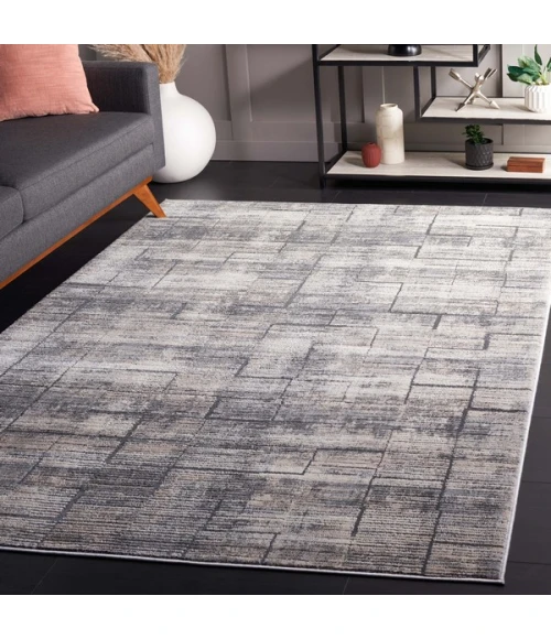 Safavieh Whisper Grey / Light Beige WHS822 5 ft. 3 in. X 7 ft. 6 in. Rectangle Rug