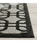Safavieh York Grey / Black YRK1500 5 ft. 3 in. X 7 ft. 7 in. Rectangle Rug