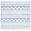 Safavieh Alamo ALM716 Blue / Ivory 6'-7" X 6'-7" Square Area Rug