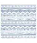 Safavieh Alamo ALM716 Blue / Ivory 6'-7" X 6'-7" Square Area Rug
