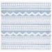 Safavieh Alamo ALM716 Blue / Ivory 6'-7" X 6'-7" Square Area Rug