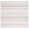 Safavieh Alamo ALM716 Taupe / Ivory 6'-7" X 6'-7" Square Area Rug