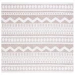Safavieh Alamo ALM716 Taupe / Ivory 6'-7" X 6'-7" Square Area Rug