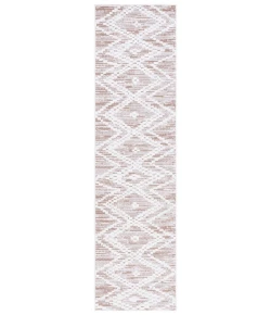 Safavieh Alamo ALM717 Taupe / Ivory 2'-2" X 8' Runner Area Rug