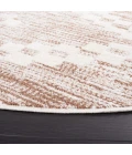Safavieh Alamo ALM717 Taupe / Ivory 6'-7" X 6'-7" Round Area Rug
