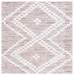 Safavieh Alamo ALM717 Taupe / Ivory 6'-7" X 6'-7" Square Area Rug