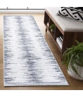 Safavieh Alamo ALM732 Grey / Charcoal 2'-2" X 8' Runner Area Rug