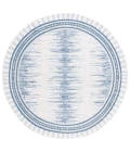 Safavieh Alamo ALM732 Grey / Blue 6'-7" X 6'-7" Round Area Rug