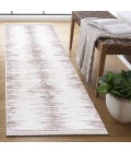 Safavieh Alamo ALM732 Taupe / Ivory 2'-2" X 8' Runner Area Rug
