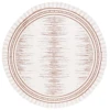 Safavieh Alamo ALM732 Taupe / Ivory 6'-7" X 6'-7" Round Area Rug