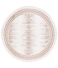 Safavieh Alamo ALM732 Taupe / Ivory 6'-7" X 6'-7" Round Area Rug