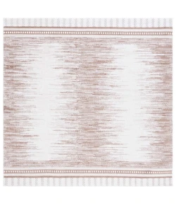 Safavieh Alamo ALM732 Taupe / Ivory 6'-7" X 6'-7" Square Area Rug