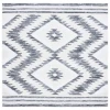 Safavieh Alamo ALM737 Ivory / Charcoal 6'-7" X 6'-7" Square Area Rug