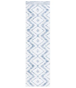 Safavieh Alamo ALM737 Ivory / Blue 2'-2" X 8' Runner Area Rug