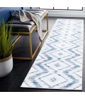 Safavieh Alamo ALM737 Ivory / Blue 2'-2" X 8' Runner Area Rug
