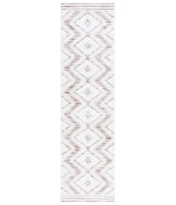 Safavieh Alamo ALM737 Ivory / Taupe 2'-2" X 8' Runner Area Rug