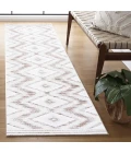 Safavieh Alamo ALM737 Ivory / Taupe 2'-2" X 8' Runner Area Rug