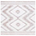 Safavieh Alamo ALM737 Ivory / Taupe 6'-7" X 6'-7" Square Area Rug