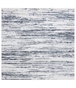 Safavieh Alamo ALM742 Charcoal / Ivory 6'-7" X 6'-7" Square Area Rug