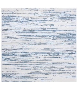 Safavieh Alamo ALM742 Blue / Ivory 6'-7" X 6'-7" Square Area Rug