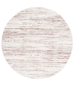 Safavieh Alamo ALM742 Taupe / Ivory 6'-7" X 6'-7" Round Area Rug