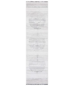 Safavieh Alamo ALM774 Ivory / Grey 2'-2" X 8' Runner Area Rug