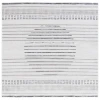 Safavieh Alamo ALM774 Ivory / Grey 6'-7" X 6'-7" Square Area Rug