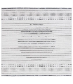 Safavieh Alamo ALM774 Ivory / Grey 6'-7" X 6'-7" Square Area Rug