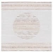 Safavieh Alamo ALM775 Ivory / Brown 6'-7" X 6'-7" Square Area Rug