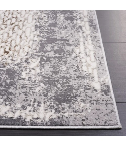 Safavieh Alenia ALN100 Ivory / Grey 6'-7" X 6'-7" Square Area Rug