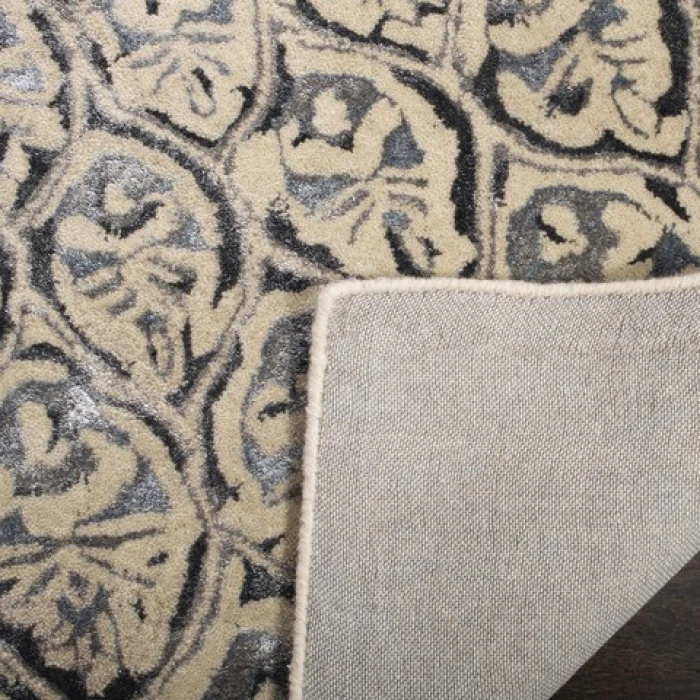 Safavieh Allure ALR419 Ivory / Charcoal 5' X 8' Rectangle Area Rug