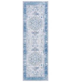 Safavieh Arizona ARZ105 Beige / Blue 2'-6" X 8' Runner Area Rug