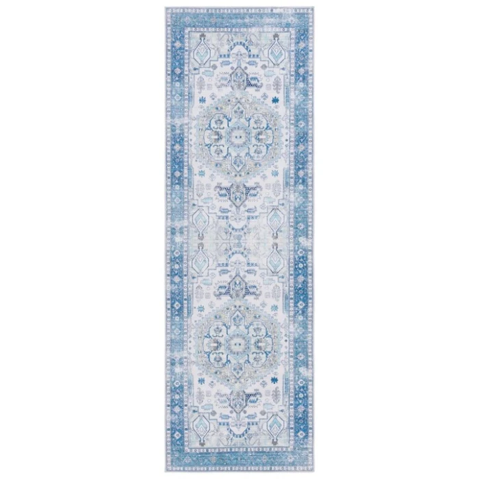 Safavieh Arizona ARZ105 Beige / Blue 2'-6" X 8' Runner Area Rug