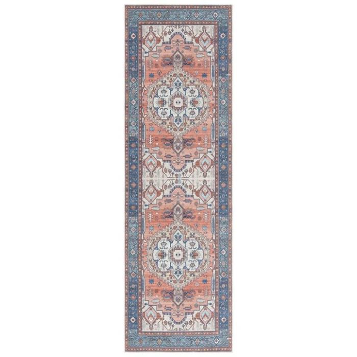 Safavieh Arizona ARZ105 Rust / Navy 4' X 6' Rectangle Area Rug