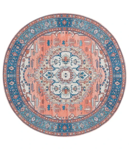 Safavieh Arizona ARZ105 Rust / Navy 8' X 10' Rectangle Area Rug