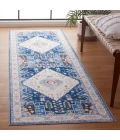 Safavieh Arizona ARZ107 Navy / Ivory 2'-6" X 8' Runner Area Rug