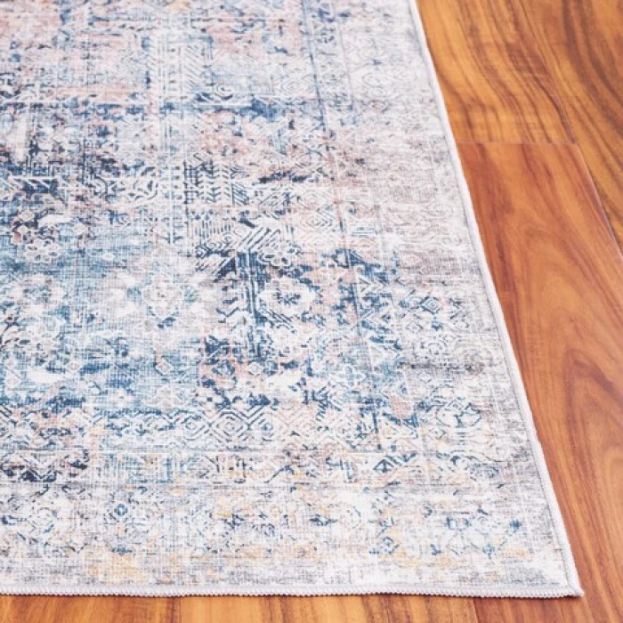 Safavieh Arizona ARZ539 Navy / Beige 2'-6" X 8' Runner Area Rug