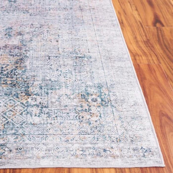 Safavieh Arizona ARZ539 Dark Green / Beige 2'-6" X 8' Runner Area Rug