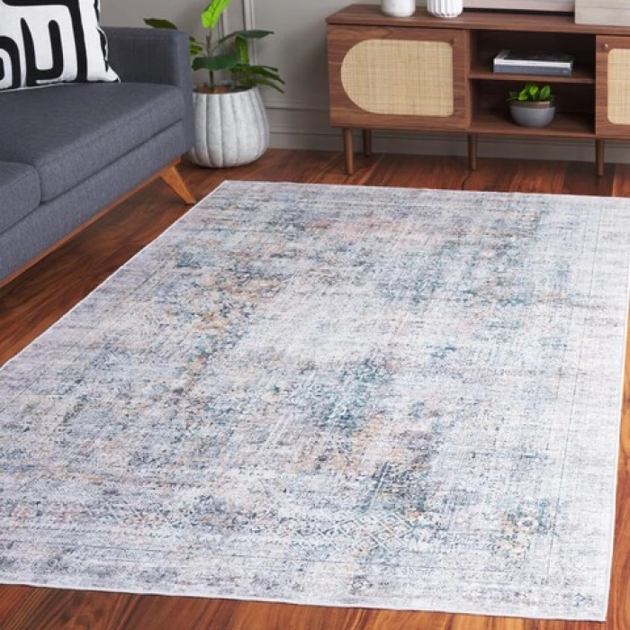 Safavieh Arizona ARZ539 Dark Green / Beige 2'-6" X 8' Runner Area Rug