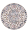 Safavieh Astoria ASA400 Ivory / Beige 6'-7" X 6'-7" Round Area Rug