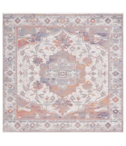Safavieh Astoria ASA406 Beige / Ivory 6'-7" X 6'-7" Square Area Rug