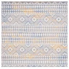 Safavieh Astoria ASA412 Grey / Ivory 6'-7" X 6'-7" Square Area Rug