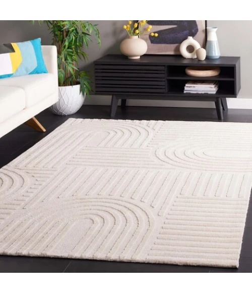 Safavieh Audrey AUD106 Beige 4' X 6' Rectangle Area Rug