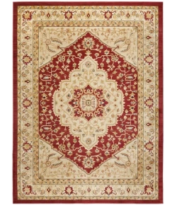 Safavieh Austin AUS1580 Red / Creme 5'-3" X 7'-6" Rectangle Area Rug