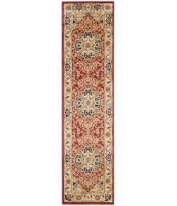Safavieh Austin AUS1590 Red / Creme 2'-3" X 8' Runner Area Rug
