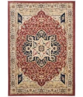 Safavieh Austin AUS1590 Red / Creme 4' X 5'-7" Rectangle Area Rug