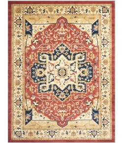 Safavieh Austin AUS1590 Red / Creme 9'-6" X 13' Rectangle Area Rug