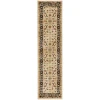 Safavieh Austin AUS1610 Cream / Navy 2'-3" X 8' Runner Area Rug